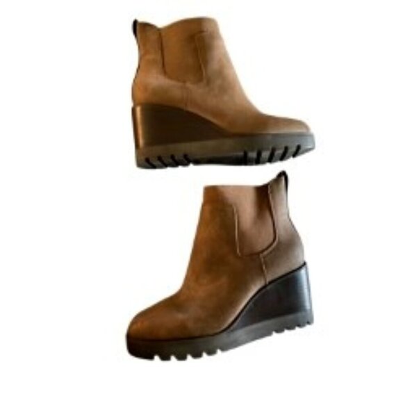 Crown Vintage Marleen Wedge Chelsea Boot 8W - Picture 1 of 6